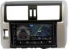 Магнитола в штатное место 2 din Canbox M-Line 5511-RP-TYLP15X-236 для Toyota LC Prado 150 2009-2013 (серебро) Android 10 (4G-SIM, 2/32, DSP, IPS)