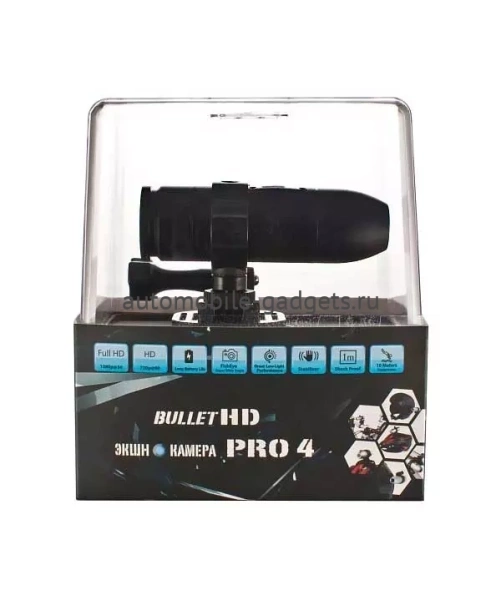 Экшн камера Bullet HD Pro 4 Экшн камера Bullet HD Pro 4