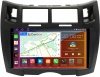 Штатная магнитола Canbox EVO 2K 5814-9-1700 для Toyota Vitz 2 (XP90), Yaris 2 2005-2012 (черная матовая, Тип 2) на Android 14 (4G-SIM, 4/64, DSP, QLed, AI, 360)