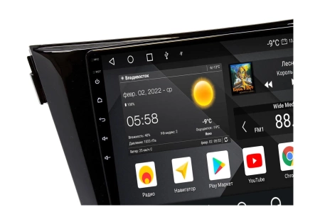 Штатная магнитола Nissan Qashqai, X-Trail 2014+ Wide Media MT1175QT-2/32 (в ком-ции с кондиционером)