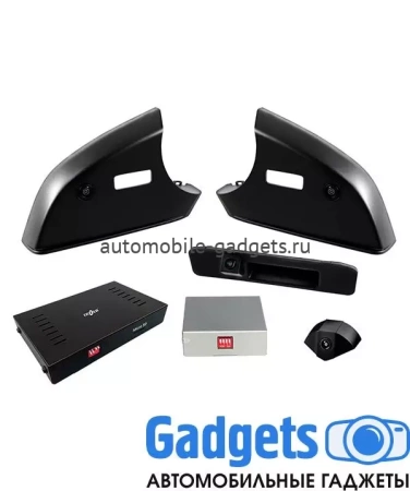 Система кругового обзора Gazer CKR4413-W166/Х166 для Mercedes ML (W166), внедорожник, 2011-2015  Mercedes GL (X166), внедорожник, 2012-2015  Mercedes GLS (X166), внедорожник, 2016+