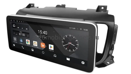 NaviPilot DROID10 ULTRA MAX 12.3" штатная магнитола для Peugeot Expert, Traveller 2016+ на Android 10 с 8Gb, DSP, 4G