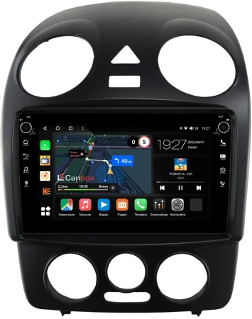 Штатная магнитола Volkswagen Beetle 1997-2010 Canbox M-Line 7801-9-4604 Android 10 (4G-SIM, 2/32, DSP, IPS) С крутилками