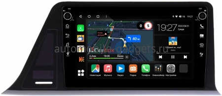 Штатная магнитола Canbox M-Line 7831-9400 для Toyota C-HR 2016-2022, Izoa 2018-2024 (правый руль) (для комплектации с магнитолой 130x230mm) на Android 10 (4G-SIM, 2/32, DSP, IPS) С крутилками