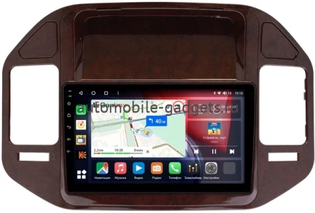 Mitsubishi Pajero 3, Montero 3 1999-2006 (дерево) Canbox L-Line 4169-9387 на Android 10 (4G-SIM, 2/32, TS18, DSP, QLed)