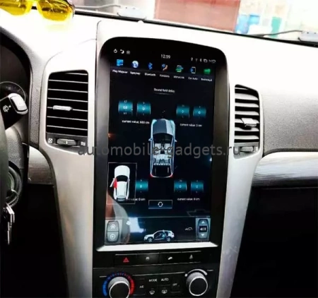 Carmedia ZF-1812-Q6 ("Тесла-стиль") штатная магнитола для Chevrolet Epica, Captiva 2006-2013 на Android 11 c 8GB, DSP, 4G