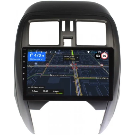 Штатная магнитола OEM RK9-NI097N для Nissan March (K13) 2013-2024 на Android 10 (CarPlay, AHD, 1/32)