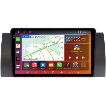 BMW 5 (E39) 1995-2004, X5 (E53) 1999-2006, 7 (E38) 1998-2001 Canbox H-Line 2K 4184-9162 на Android 10 (4G-SIM, 6/128, DSP, QLed)