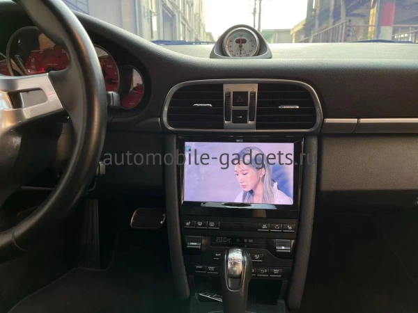 Магнитола в штатное место Porsche Cayman (987), 911 (997), Boxster (987) 2004-2012 Carmedia SL-P8001 на Android 10 (4G-SIM, 8/128, DSP)