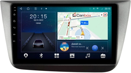 Штатная магнитола Canbox L-Line 4296-9-582 для Seat Altea 2004-2015 на Android 10 (4G-SIM, 6/128, TS18, DSP, QLed)