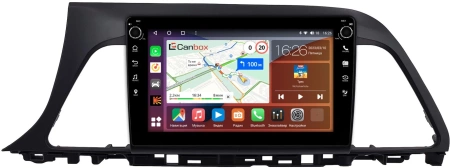 Hyundai Sonata 7 (LF) 2014-2017 (для авто без усилителя) Canbox M-Line 7801-9040 на Android 10 (4G-SIM, 2/32, DSP, IPS) С крутилками