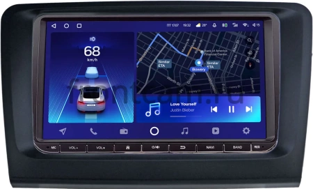 Штатная магнитола Volkswagen Multivan T6, T5 2009-2018 Teyes CC2 PLUS PQ/MQB-RSC-8676S-BL 4/32 Android 10