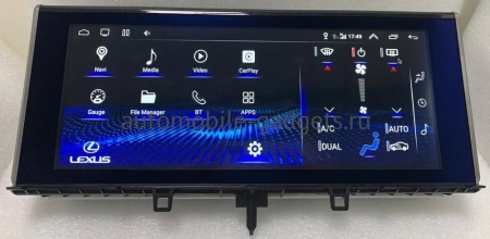 Radiola RDL-LEX-LX16 монитор 12.3" для Lexus LX570 2016+ и LX450d на Android 13, 8/128GB, CarPlay, 4G