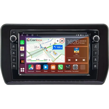 Toyota Veloz 2021-2024 (глянцевая) Canbox M-Line 7821-9-0128 Android 10 (4G-SIM, 2/32, DSP, IPS) С крутилками
