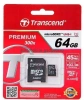 Карта памяти MicroSDXC 64Gb Transcend класс 10