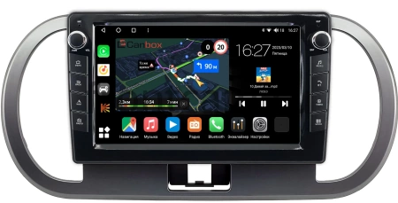 Nissan Moco 2 2006-2011 (темно-серая) Canbox M-Line 7821-9-1730 на Android 10 (4G-SIM, 2/32, DSP, IPS) С крутилками