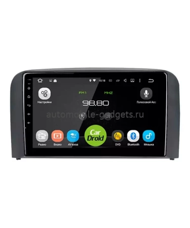 Roximo CarDroid RD-3802F Штатная магнитола для Volvo S80 (1998-2006) на Android 10 с 4GB, DSP