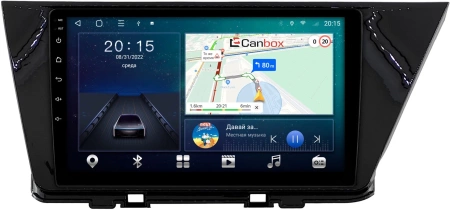 Штатная магнитола Canbox L-Line 4169-9-0742 для Kia Niro 2016-2022 (черная, глянцевая) на Android 10 (4G-SIM, 2/32, TS18, DSP, QLed)