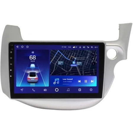 Штатное головное устройство Honda Fit 2 2007-2014 (светло-серая) Teyes CC2 PLUS 4/32 10 дюймов RM-10-671 на Android 10 (4G-SIM, DSP, QLed)