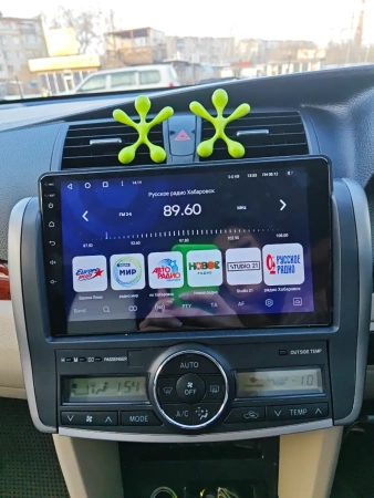FarCar S500 2K GX3065M штатная магнитола для Toyota Allion, Premio (T260) 2007-2016 на Android 14 c 6Gb, DSP, 4G