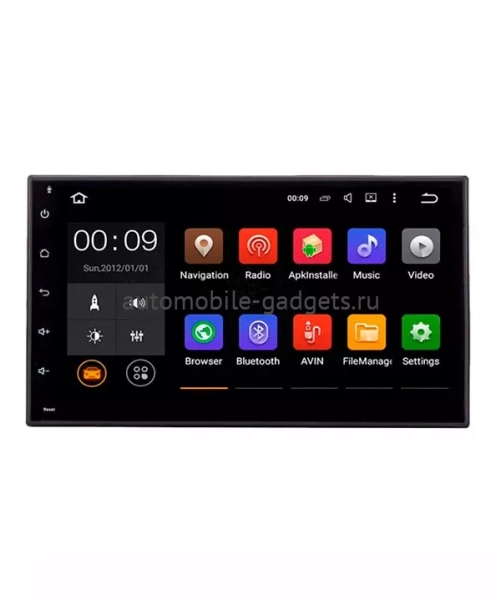 Roximo 4G RX-1002 штатная магнитола для Nissan и многих других на Android 13 с 8GB, DSP, 4G