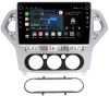 Штатная магнитола Canbox M-Line 7805-1017 для Ford Mondeo 4 2006-2010 (серебро) на Android 10 (4G-SIM, 2/32, DSP, QLed) С крутилками