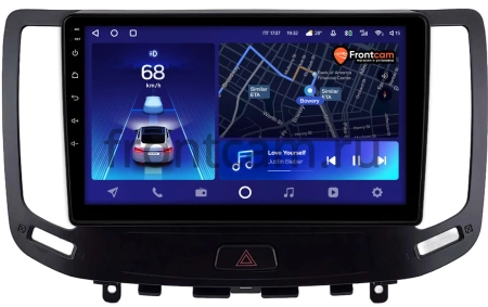 Штатное головное устройство Nissan Skyline 7 (V36) 2006-2014 (Тип B, для авто с кнопкой TEL, can BSJ, с сохранением оригинала) Teyes CC2 PLUS 4/32 9 дюймов RM-9-2173 на Android 10 (4G-SIM, DSP, QLed)