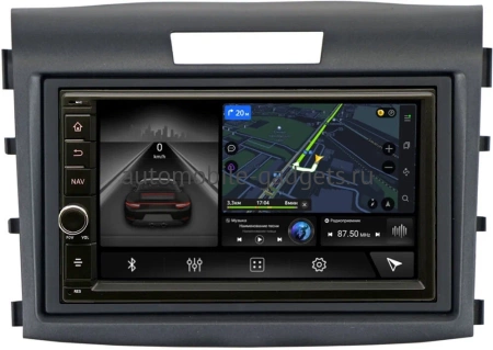 Honda CR-V 4 2011-2018 (серая) Canbox H-Line 5602-RP-HONDACRV-300 на Android 10 (4G-SIM, 4/32, DSP, IPS) С крутилкой