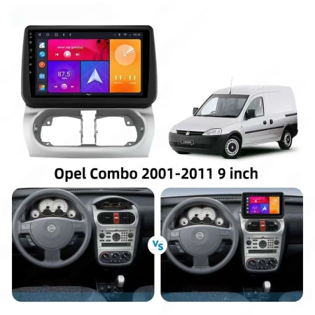 Carmedia SF-9311-I Штатная магнитола для Opel Combo C, Corsa С, Tigra B 2001-2011 на Android 10 c 2GB, DSP, 4G