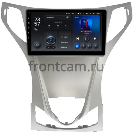 Штатное головное устройство Teyes X1 4G 4/64 9 дюймов RM-9-2550 для Hyundai Grandeur 5, Azera 2 2011-2016 на Android 10 (4G-SIM, DSP)