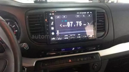 NaviPilot DROID10 ULTRA MAX штатная магнитола для PEUGEOT Expert, Traveller 2016+ на Android 10 с 8Gb, DSP, 4G