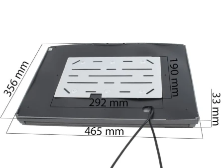 Потолочный монитор AVEL AVS1717MGR (серый) 17,3" со встроенным Full HD медиаплеером 
