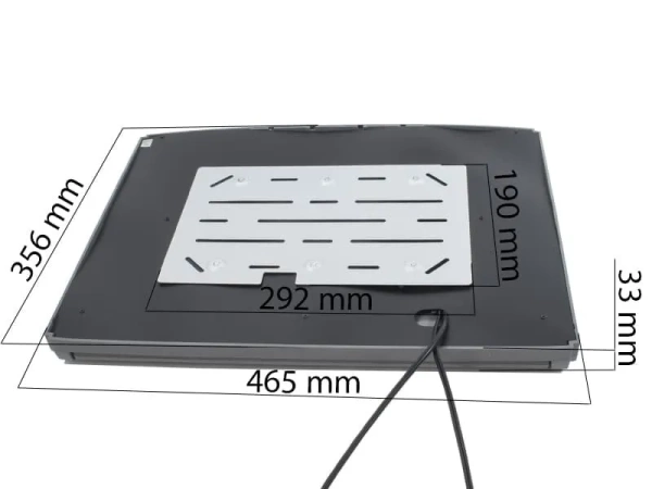 Потолочный монитор AVEL AVS1717MGR (серый) 17,3" со встроенным Full HD медиаплеером 