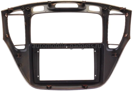 Штатная магнитола Canbox M-Line 7840-9293 для Toyota Highlander (U20), Kluger (XU20) 2000-2007 (орех, для авто без монитора) на Android 10 (4G-SIM, 2/32, DSP, QLed)