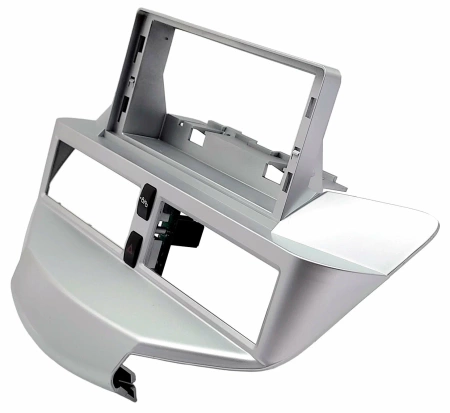 Штатная магнитола Ford Fiesta (Mk6) 2008-2019 (серебристая) 12.3 дюйма Canbox M-Line 7711-0031 на Android 10 (4G-SIM, 4/64, DSP, QLed) Audi Style