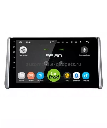 Roximo CarDroid RD-1130F штатная магнитола для Toyota RAV4 2019+ на Android 10 с 4GB, DSP