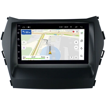 Магнитола в штатное место 2 din Hyundai Santa Fe III 2012-2018 Canbox 1.5/32 на Android 10 (RS7-RP-HDIX45-107) (IPS, DSP, CarPlay)