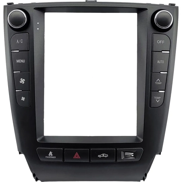 Штатное головное устройство Lexus IS 2 2005-2016 (для авто без NAVI) Canbox (Tesla style) 9.7 дюймов 2/32 GT096-1312-145 на Android 10 (QLed, DSP, CarPlay)