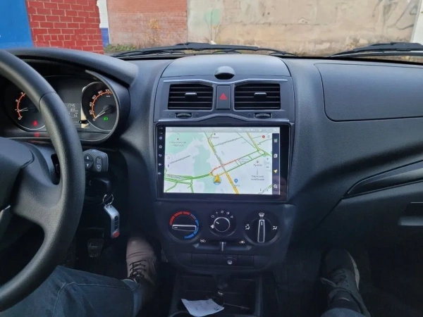 Lada Granta, Granta Cross, ВИС 2349 2018-2024 Canbox M-Line 4544-9090 на Android 10 (4G-SIM, 2/32, DSP, QLed)