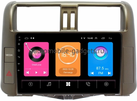 Toyota Land Cruiser Prado 150 2009-2013 (для авто с усилителем) OEM RK9-9005 на Android 10 (CarPlay, AHD, 1/32)