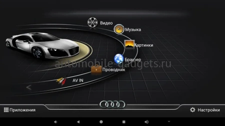 Airoc RMN-001 навесной монитор 11,6" на подголовник на Android 11 Airoc RMN-001 навесной монитор 11,6" на подголовник на Android 11