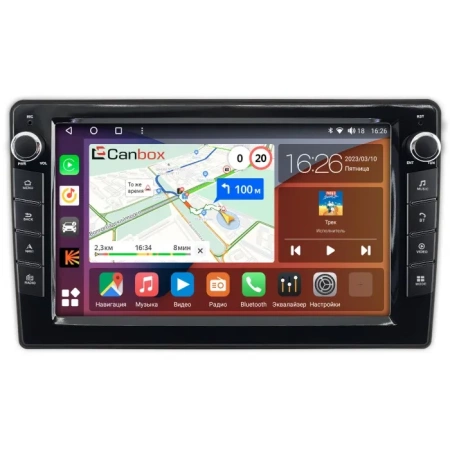 Штатная магнитола Toyota Mark 2 (X100), Chaser (X100), Cresta (X100) 1996-2001 Canbox H-Line 7822-9455 на Android 10 (4G-SIM, 4/32, DSP, IPS) С крутилками