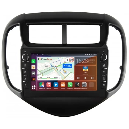 Штатная магнитола Chevrolet Aveo 3, Sonic 2016-2024 Canbox H-Line 7834-9-2523 на Android 10 (4G-SIM, 6/128, DSP, IPS) С крутилками