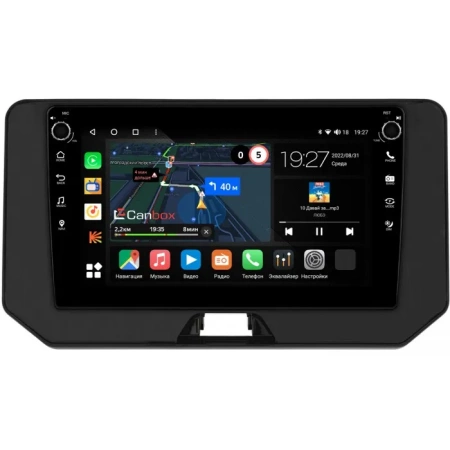 Штатная магнитола Canbox M-Line 7805-10-2379 для Toyota Harrier 4 (XU80) 2020-2024 на Android 10 (4G-SIM, 2/32, DSP, QLed) С крутилками