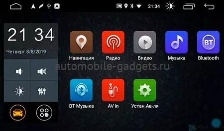 Parafar PF589FHD штатная магнитола для Toyota Fortuner 2015+ на Android 11 с 2GB, DSP, 4G