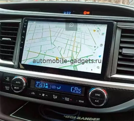 FarCar S500 Super HD (XL467M) штатная магнитола для Toyota Highlander XU50 (2013-2020) на Android 14 c 6GB, DSP, 4G