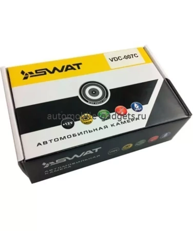 Универсальная камера заднего вида SWAT VDC 007C