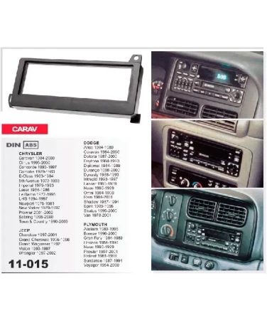 Переходная рамка CARAV 11-015 CHRYSLER / JEEP / DODGE / PLYMOUTH (1981-2001)