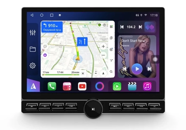 Магнитола под рамки 9", 10" FarCar BM904 13 дюймов на Android 14 (4G-SIM, 4/32, DSP, QLed)