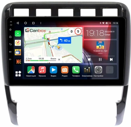 Porsche Cayenne (955) 2002-2007, Cayenne (957) 2007-2010 Canbox H-Line 3792-9-366 на Android 10 (4G-SIM, 4/64, DSP, QLed)